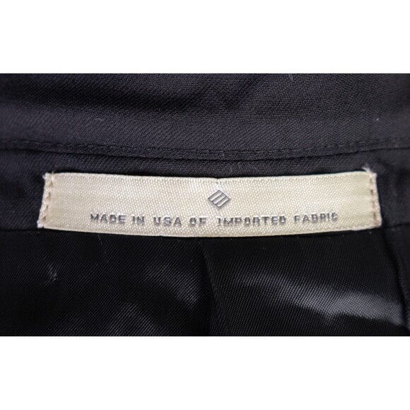 Joseph Abboud Tuxedo Blazer Mens Solid Black Dinner Jacket Coat Sz 40L 2-Button - Picture 13 of 14